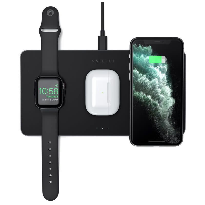 Satechi Trio Wireless Charger with Magnetic Pad