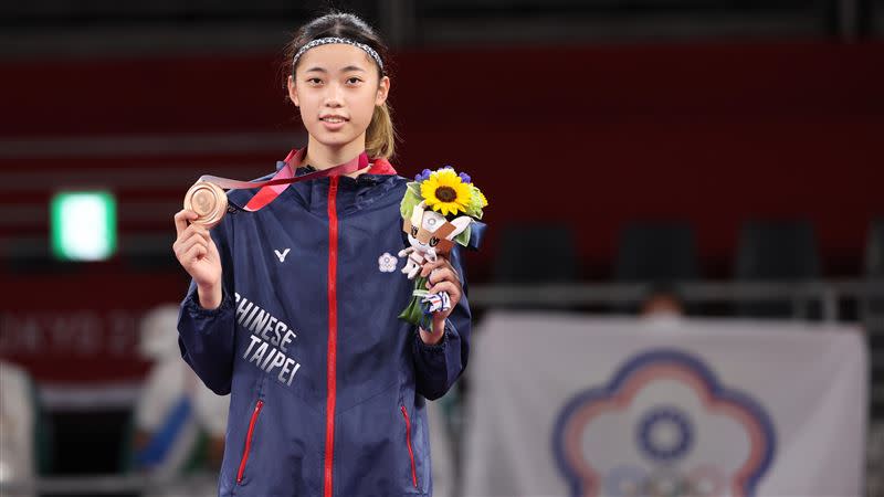 羅嘉翎東京奧運成功奪牌。（圖／體育署提供）