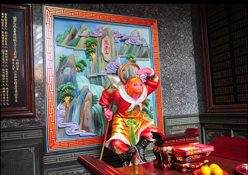 澎湖縣供奉的齊天大聖像。（圖／翻攝自維基百科）
