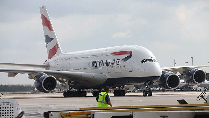 A man who stowed away on a British Airways flight froze to death. Photo: Getty