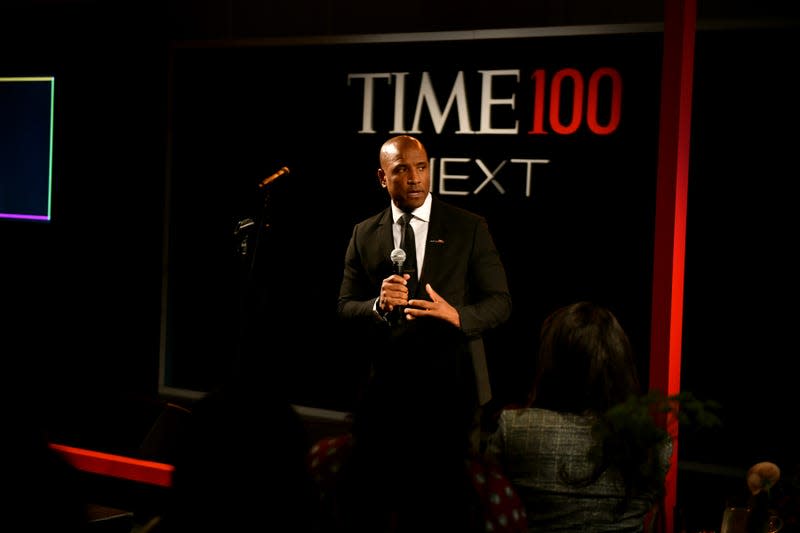 NEW YORK, NEW YORK - OCTOBER 24: Victor J. Glover speaks during the 2023 TIME100 Next event at Second Floor on October 24, 2023 in New York City. - Photo: Craig Barritt (Getty Images)