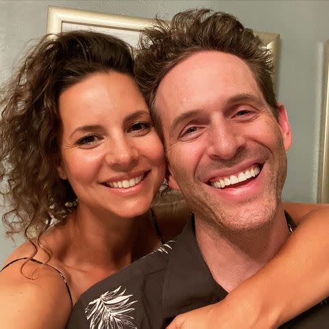 <p>Glenn Howerton/Instagram </p> Glenn Howerton and Jill Latiano take a selfie