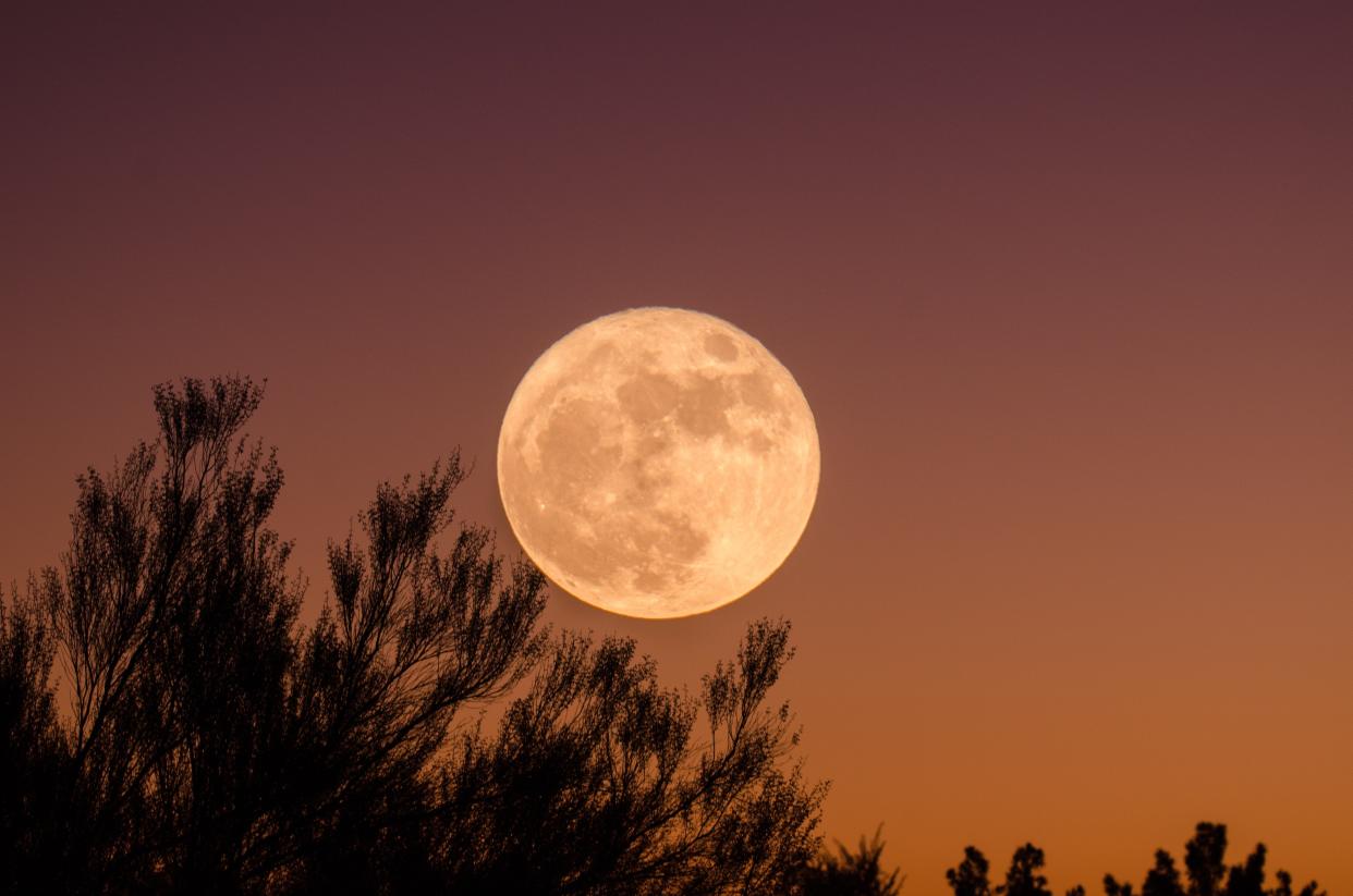 The first full moon also referred to as the Sturgeon Moon, will take place on Tuesday, Aug. 1.