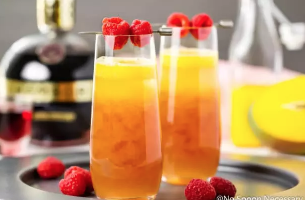 Mango Raspberry Mimosa