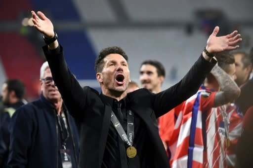 Diego Simeone has now won six trophies in six and a half years as Atletico coach