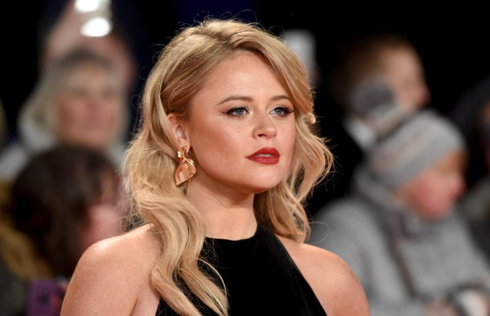 Earlier this year, the star released her BBC documentary called ‘Emily Atack: Asking For It?’ (Getty Images)