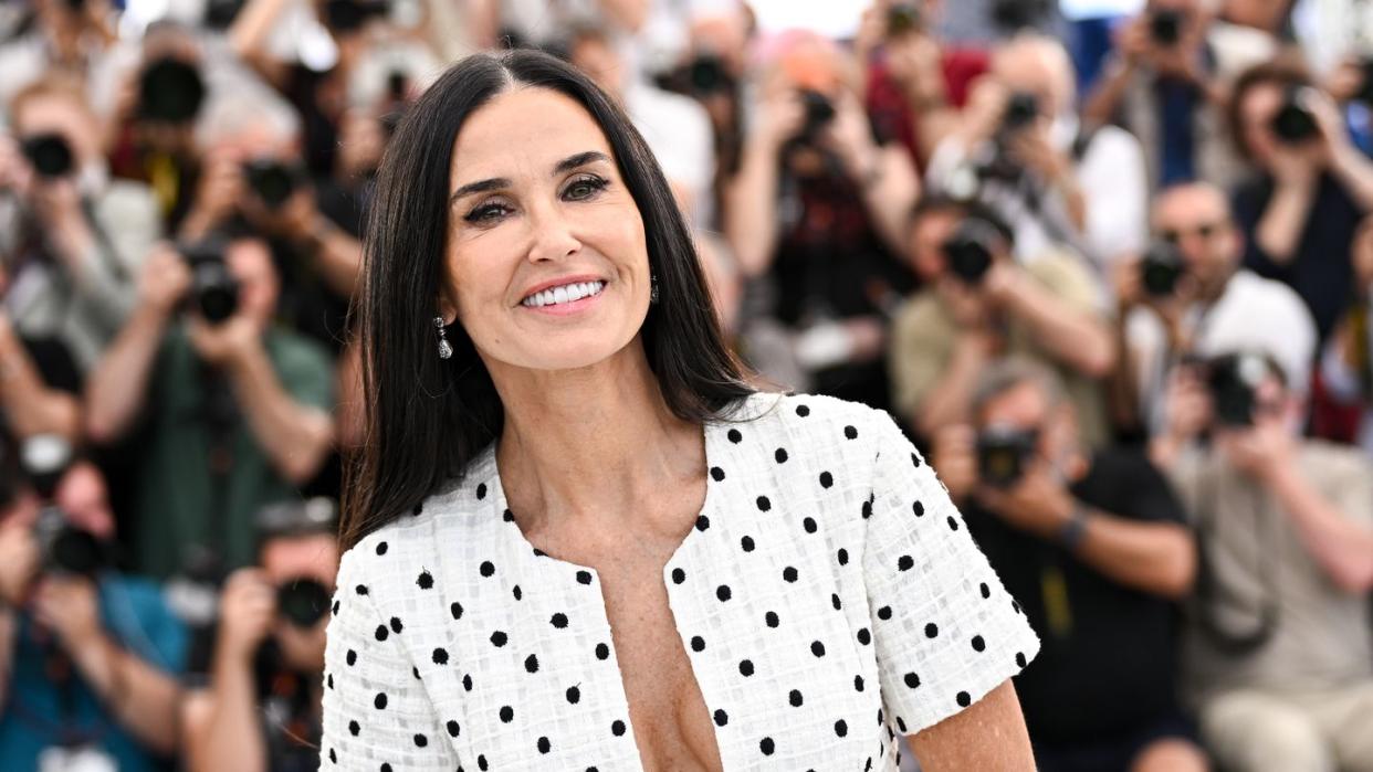 the substance photocall the 77th annual cannes film festival