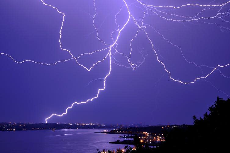Lightning bolts in thunderstorms have been recorded creating nuclear reactions and radiation