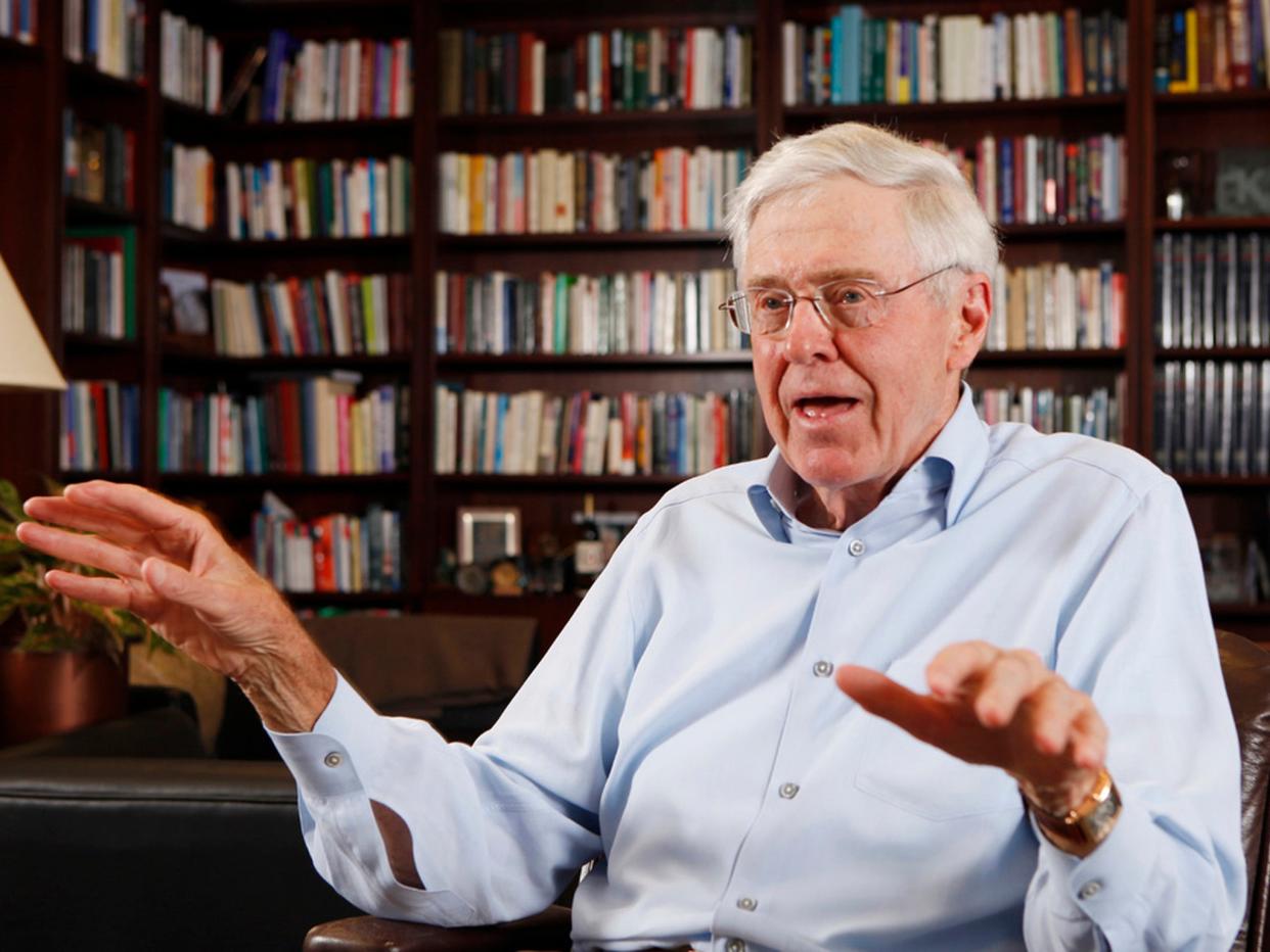 Charles Koch (Bo Rader/AP)