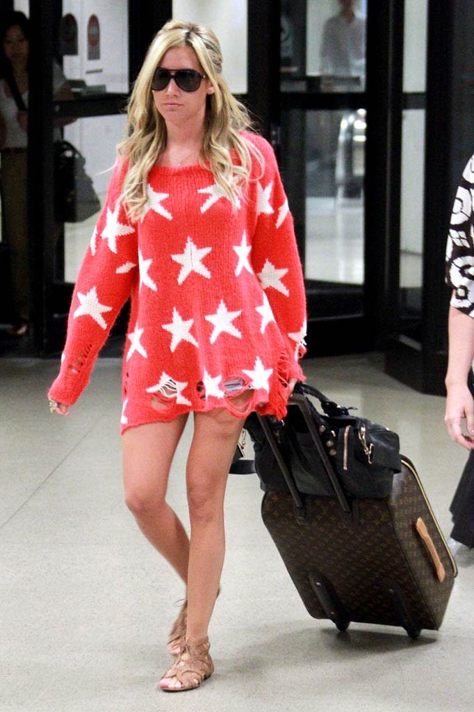 Ashley Tisdale LAX