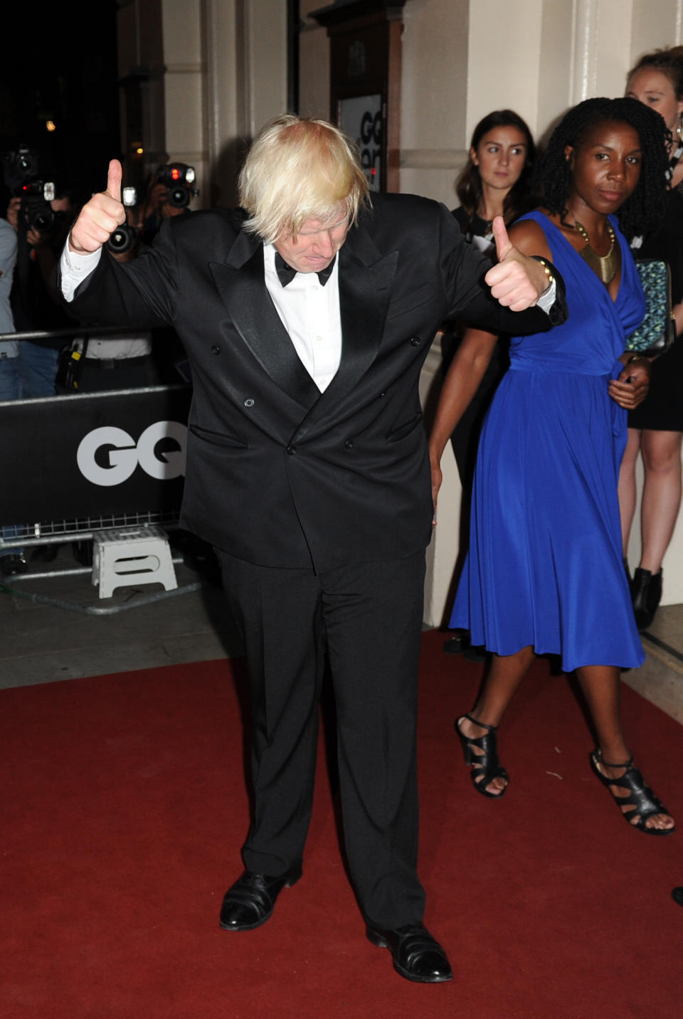 Boris Johnson attends the GQ Men of the Year Awards in association with Hugo Boss at the Royal Opera House, London.