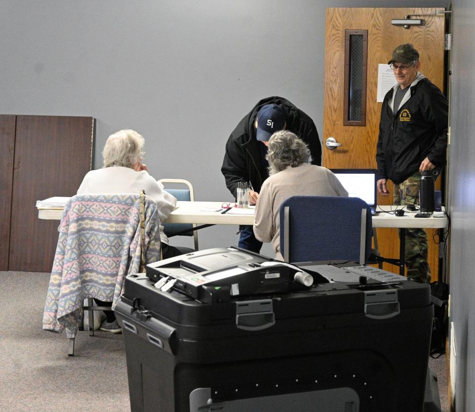 Noble Township had minimum staff for the November 2022 election.