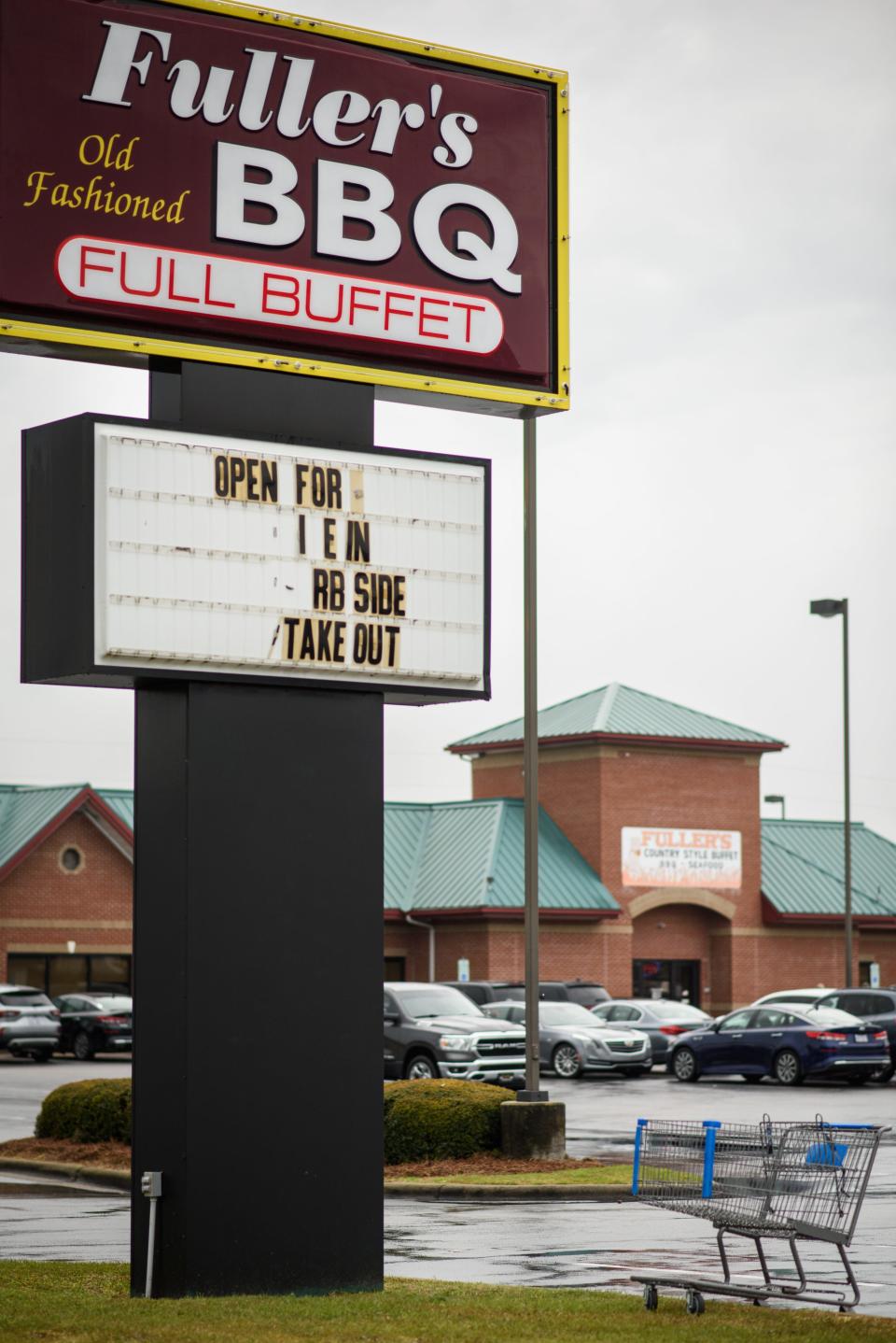 Fuller's Old Fashioned Barbecue at 7735 S Raeford Road.