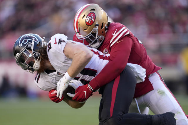 Photos from San Francisco 49ers looking like wild-card playoff contenders  with 31-13 win over Atlanta Falcons