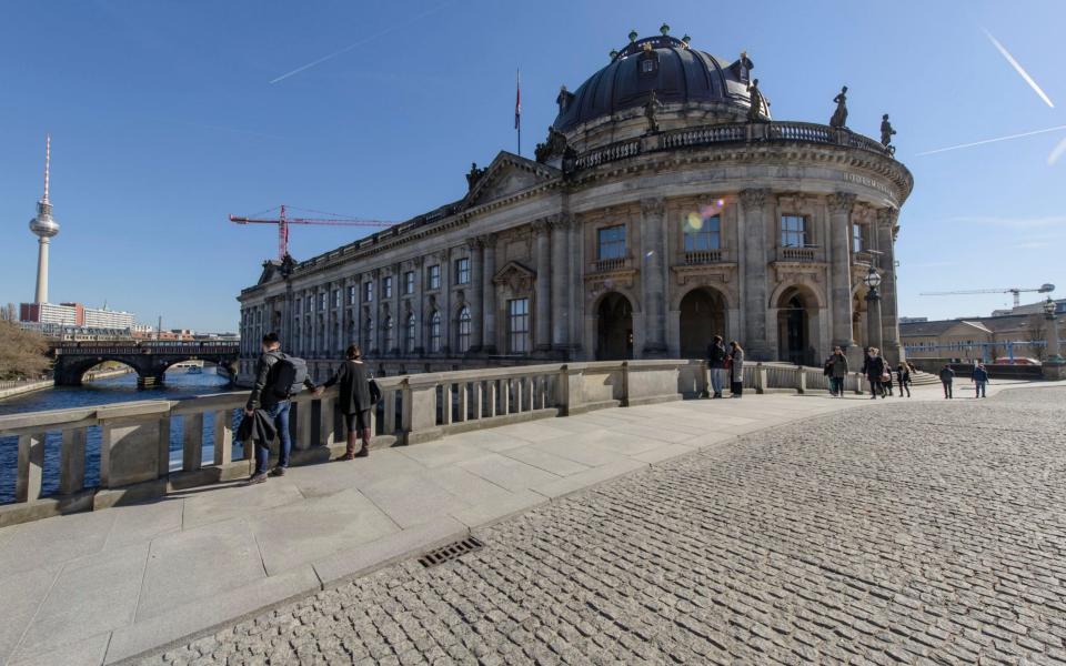 The Bode Museum on the Museum Island in Berlin - Credit: CLEMENS BILAN/EPA