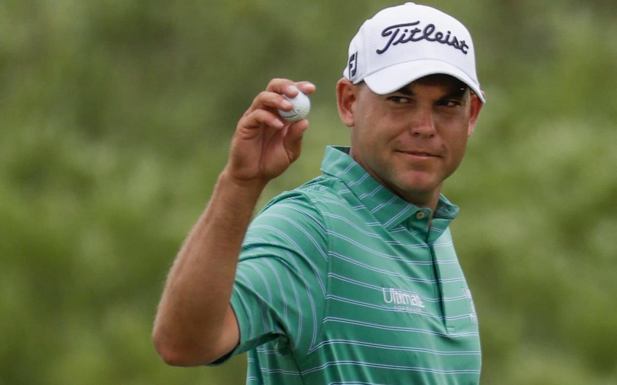 Golfer Bill Haas and Luke Wilson were involved in a crash in Los Angeles - both escaped serious injury  - AP