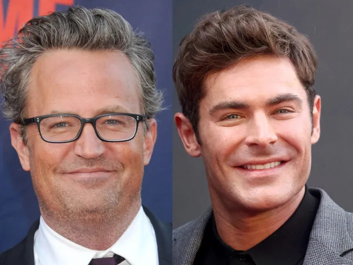 Matthew Perry and Zac Efron.