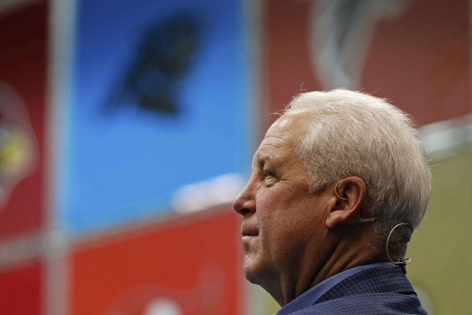 Former Bears head coach John Fox said the Bears had the worst offseason among NFL teams. (AP)