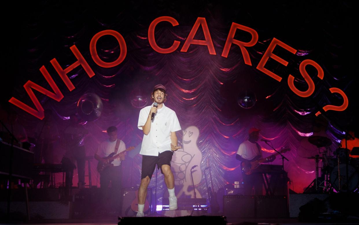 Rex Orange County played to a crowd of 20,000 at Gunnersbury Park, London on Saturday night - Burak Cingi/Redferns