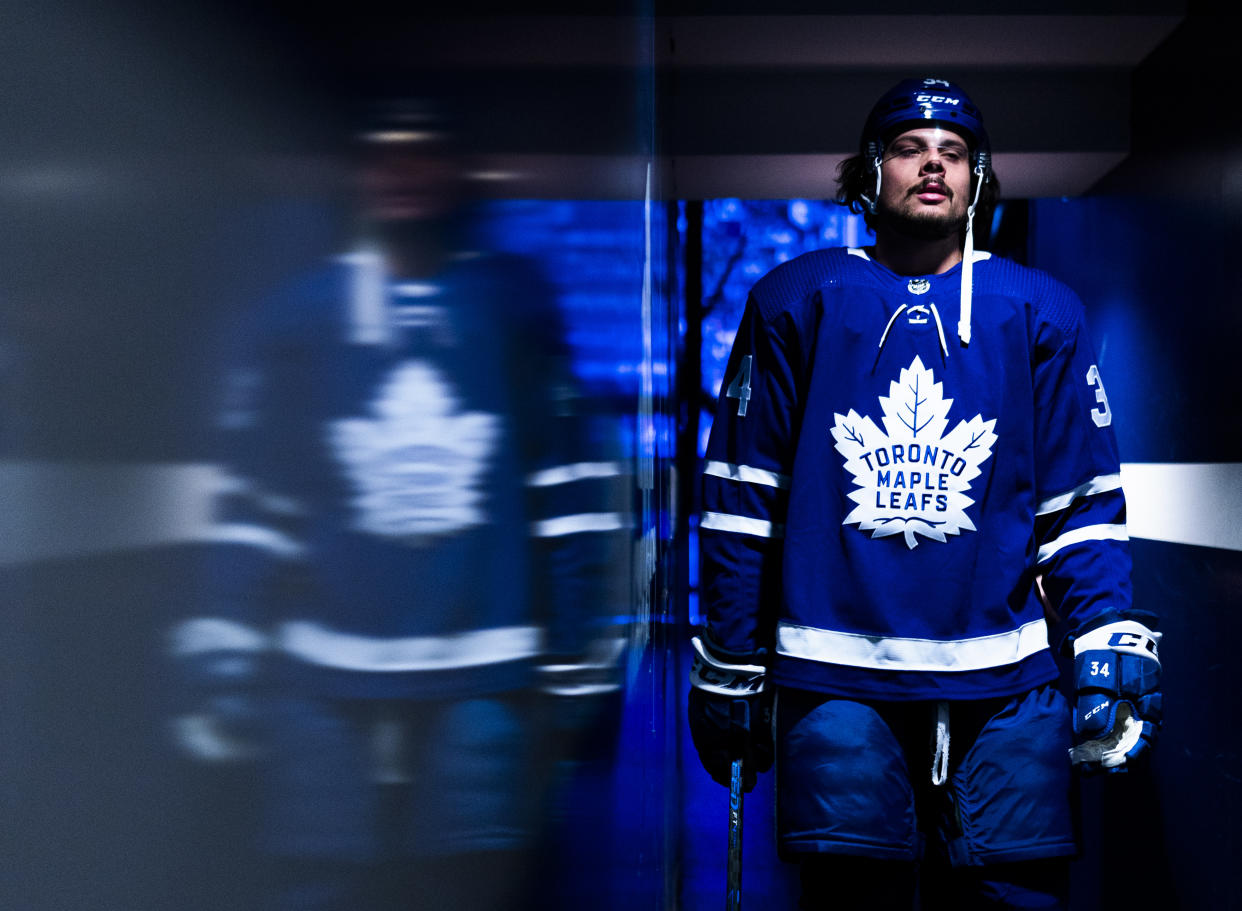 Auston Matthews es el pilar de su equipo y una de las estrellas más importantes de la NHL. (Foto: Mark Blinch/NHLI via Getty Images)