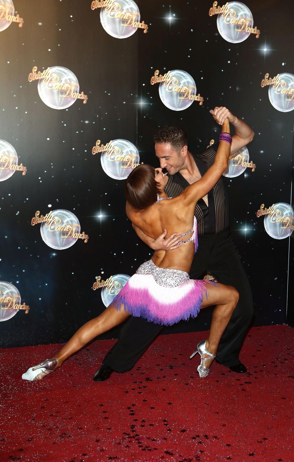 Flavia Cacace and Vincent Simone were hit by the ‘Strictly’ curse (Getty Images)