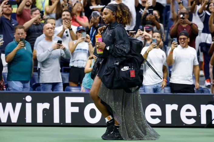 30963ecd23859846f0c9ab2b3eac67db | Serena Williams Says ‘Goodbye’ In Diamond-Encrusted ‘Fit PLUS, Four More Of Her Most Iconic Tennis Outfits | The Paradise News