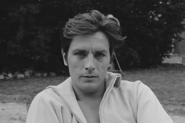 Delon at his home in France, 1967 - Credit: Reporters Associes/Gamma-Rapho/Getty Images