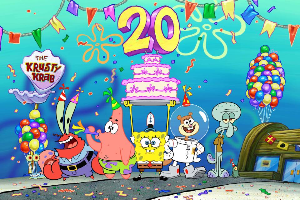 The cartoon “SpongeBob SquarePants” made its debut on Nickelodeon in 1999.