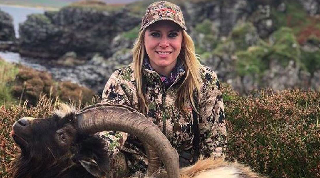 <em>Larysa Switlyk has quit social media following a backlash to her hunt in Scotland (Twitter/@LSwitlyk)</em>