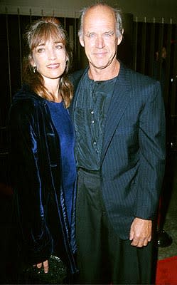 Geoffrey Lewis and his wife at the Egyptian Theater premiere of Artisan's The Way of the Gun