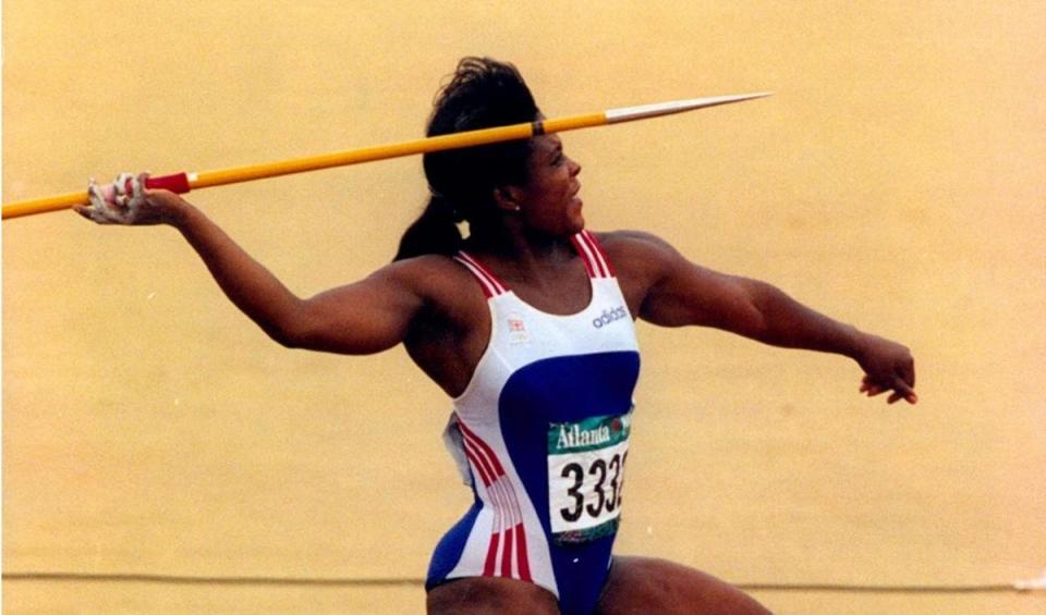 Athlete Tessa Sanderson became the first British black woman to win an Olympic gold medal