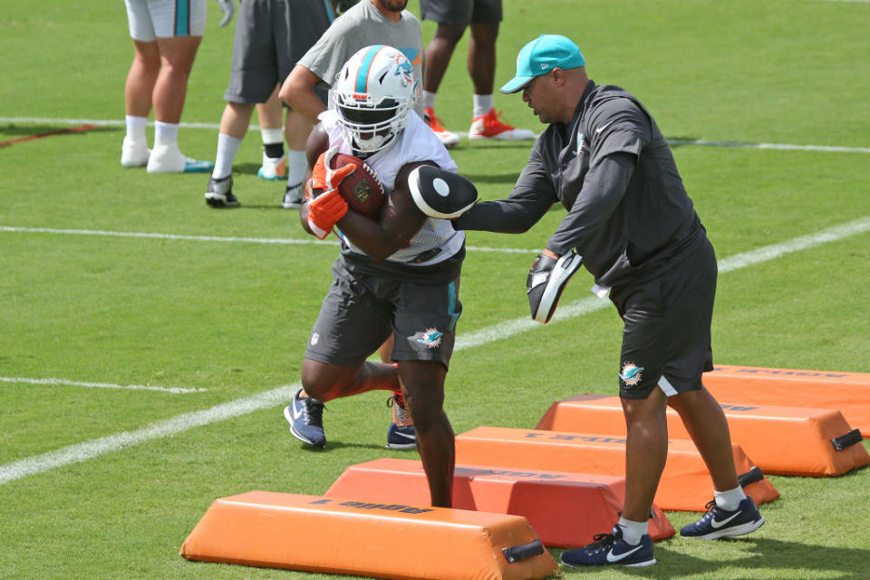 Frank Gore is back in Miami. (Getty)