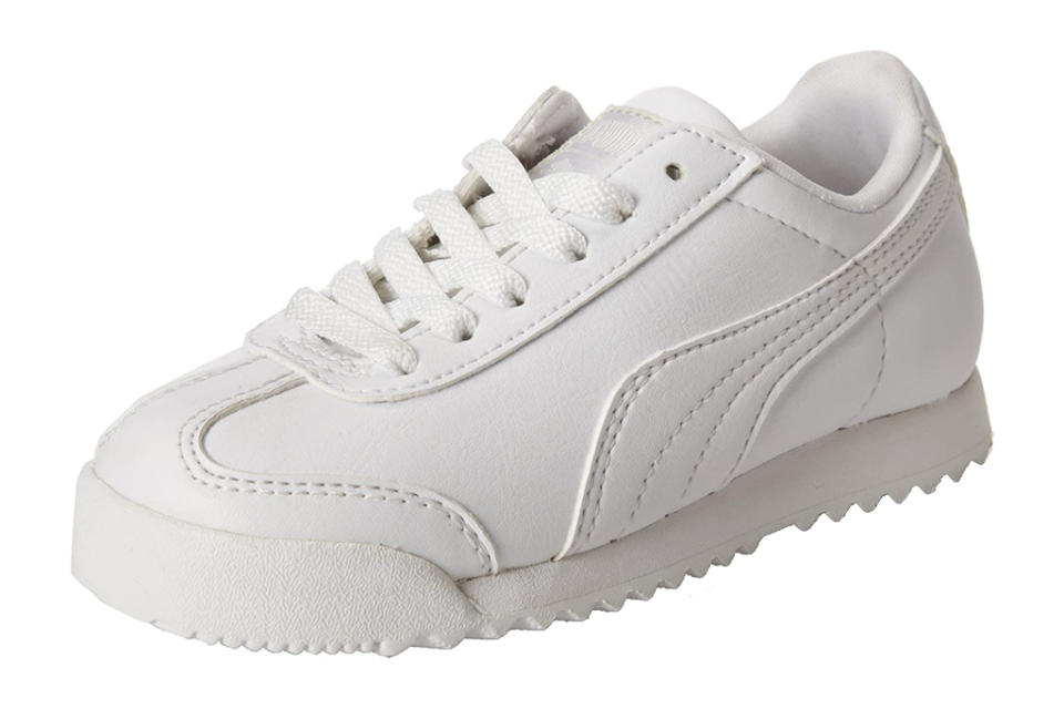 puma, girls, toddlers, sneakers, white