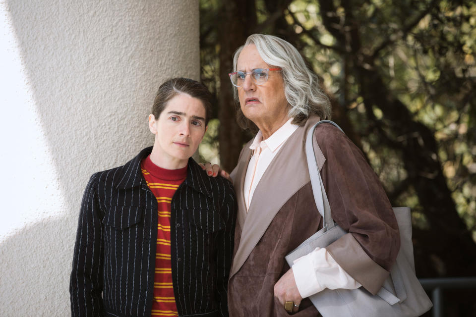 Gabb Hoffmann and Jeffrey Tambor in Transparent