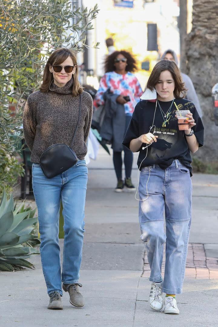 Jennifer Garner junto a su hija Seraphina 