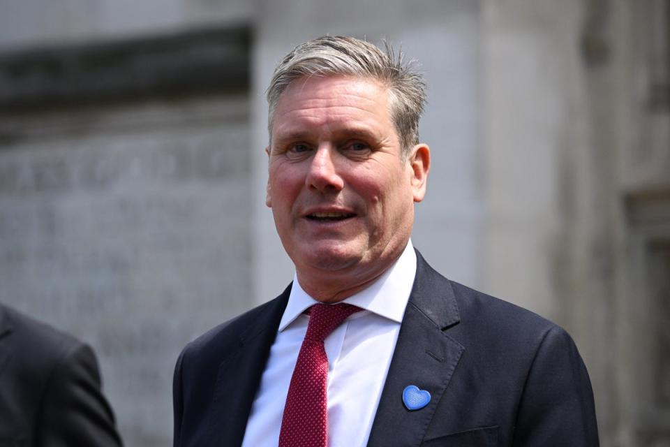 Keir Starmer sought to draw a line under the row in Scotland (Getty Images)