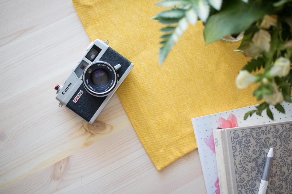 Say goodbye to Instagram filters by snapping up a retro camera. Picture: Photo by Spencer Kaff on Unsplash