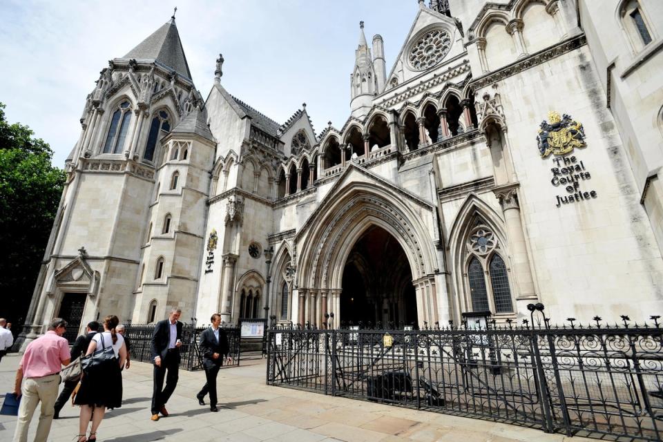 The ruling marks a second High Court victory for the three groups against the government over its climate policies (PA Archive)