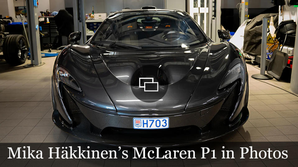 Mika Häkkinen’s McLaren P1 Prototype in Photos