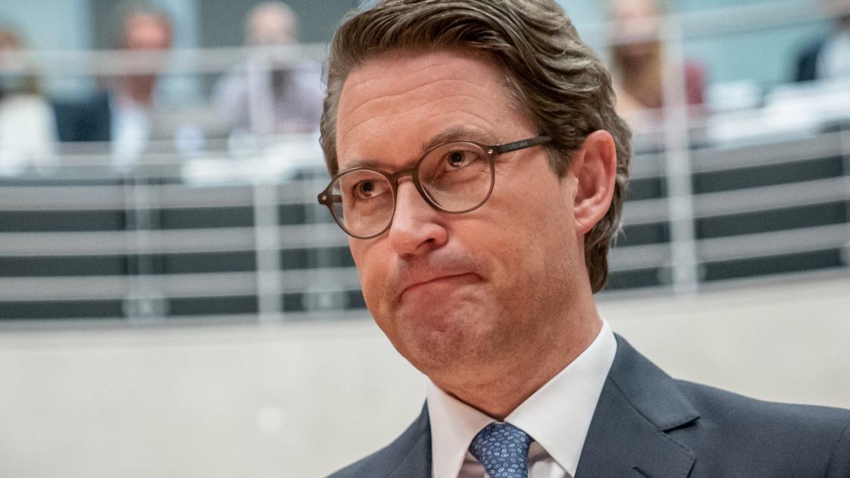 Ist vor den Maut Untersuchungsausschuss getreten: Verkehrsminister Andreas Scheuer.