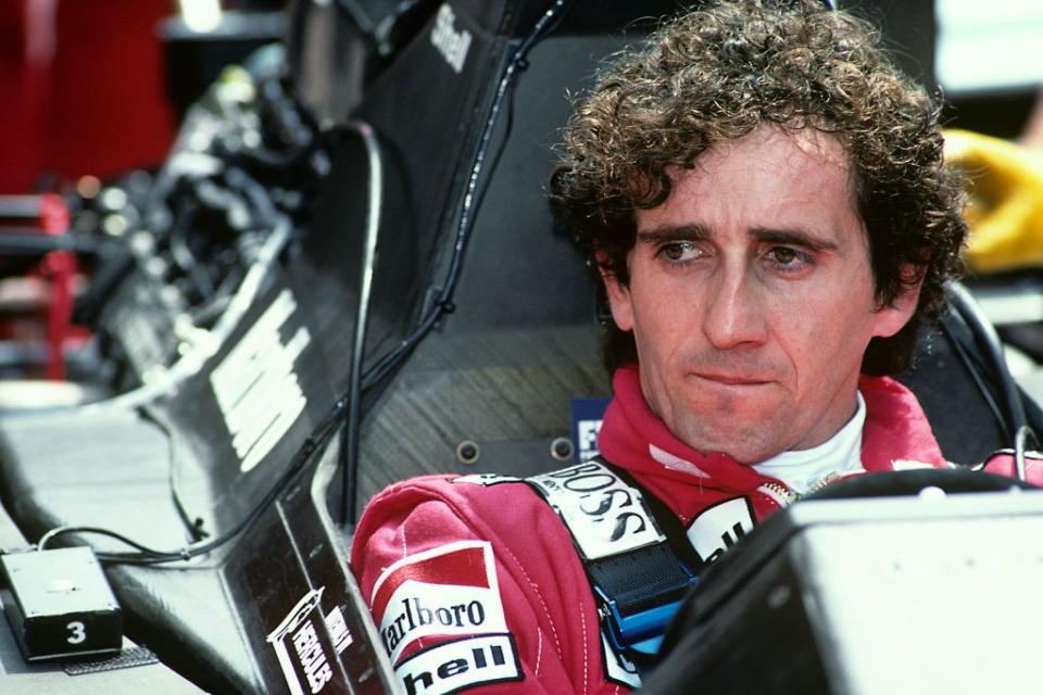 alain prost at grand prix of monaco