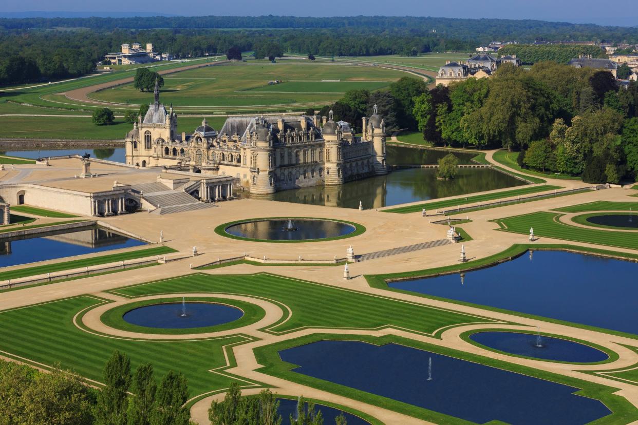 The storied Château de Chantilly is the venue for Valentino's Fall/Winter 2023/24 Haute Couture show.