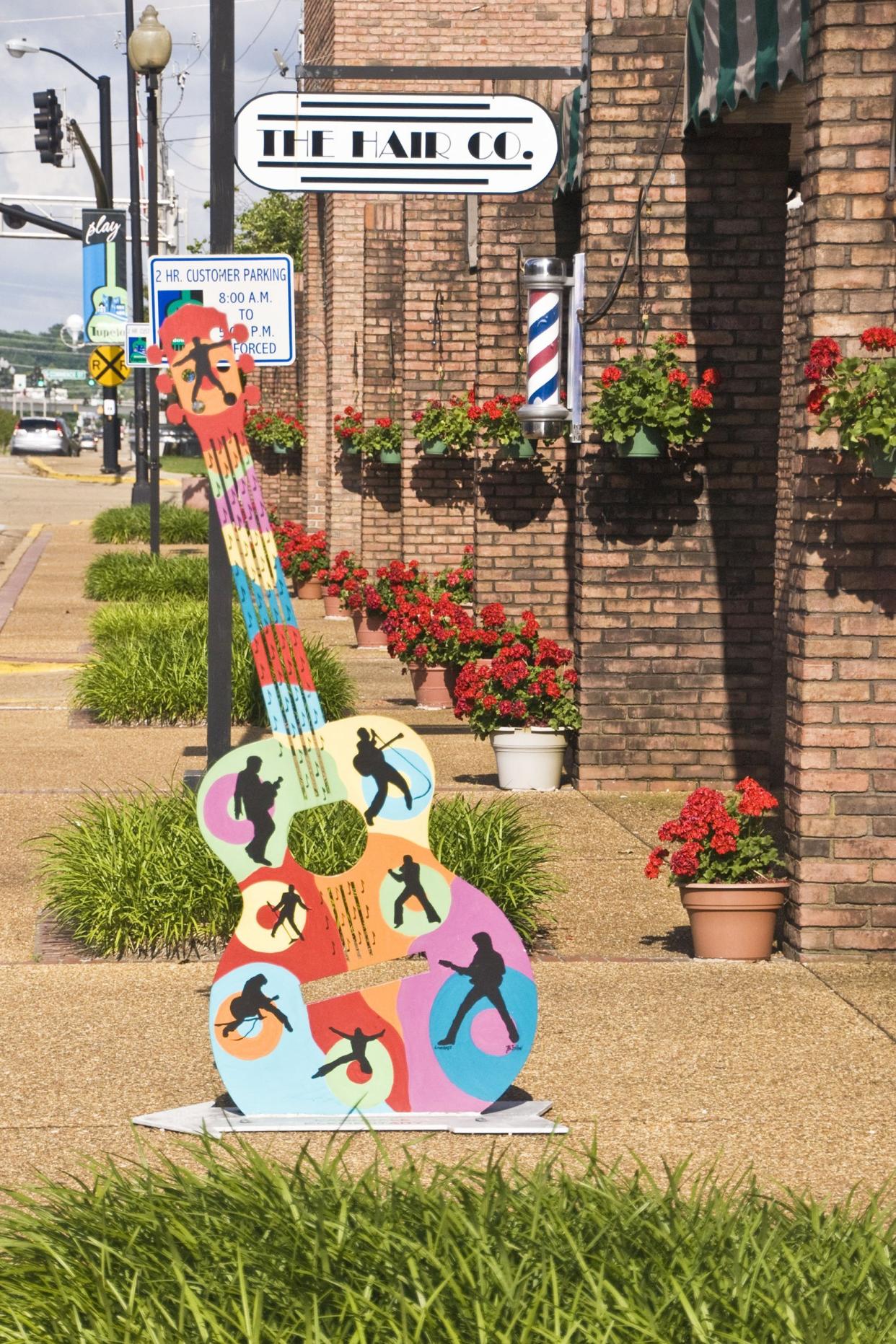 downtown Tupelo, Mississippi