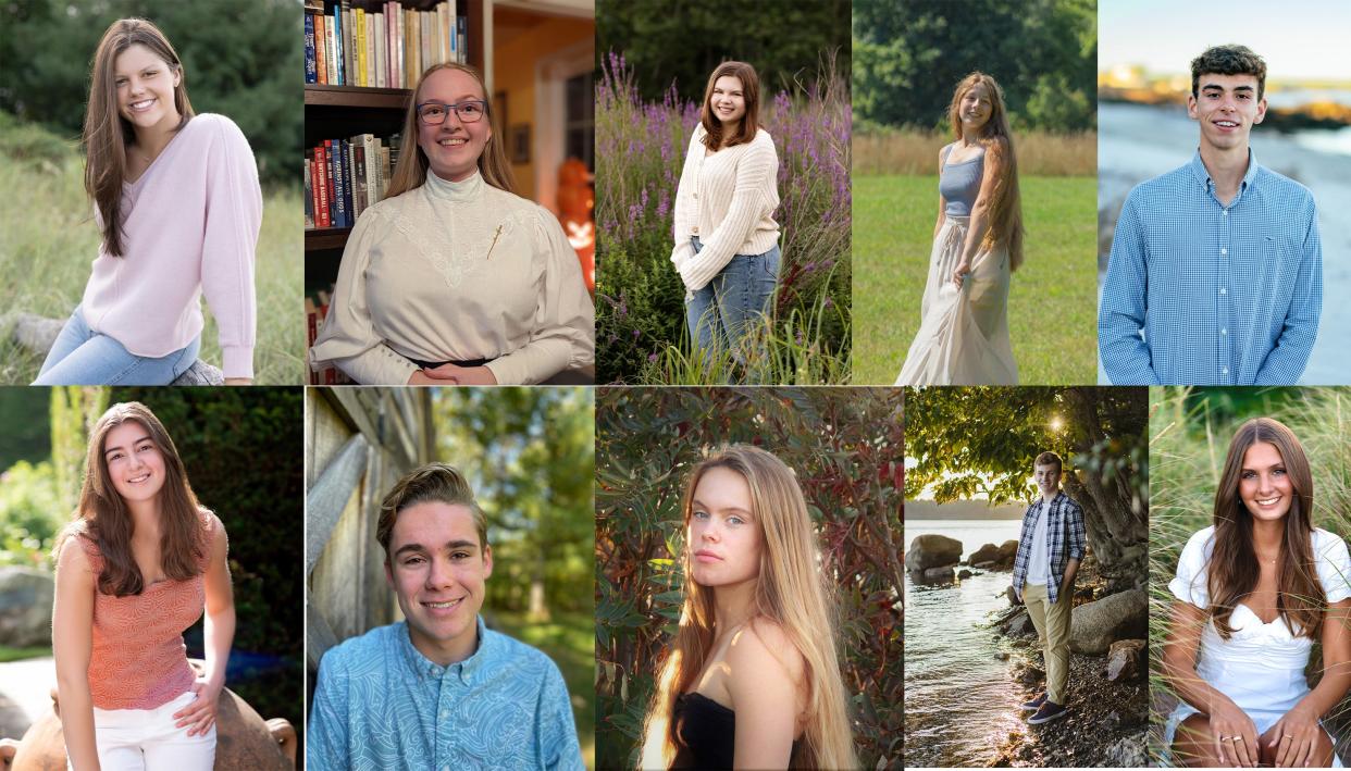 Exeter High School names top 10 students in the Class of 2023.