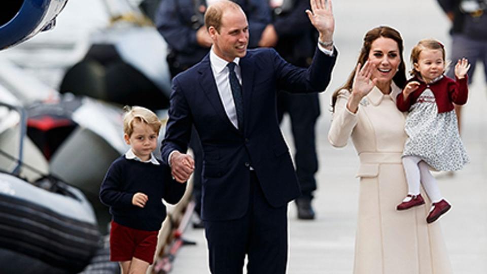 cambridges on tour in canada