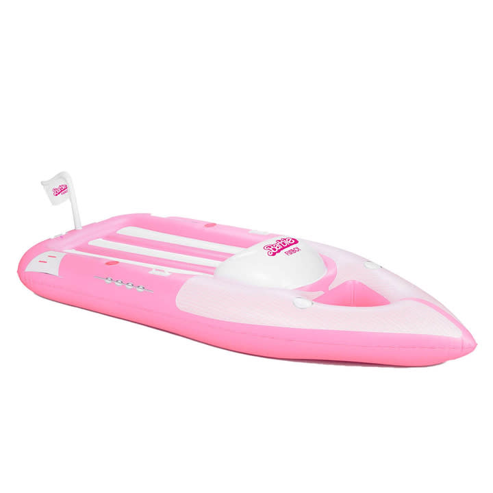 Funboy x Barbie Speedboat Pool Float