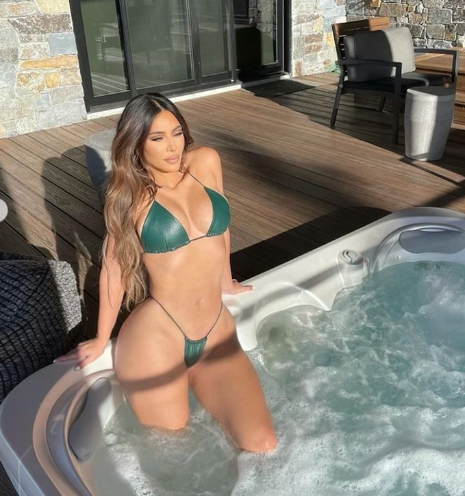 kim kardashian in bikini