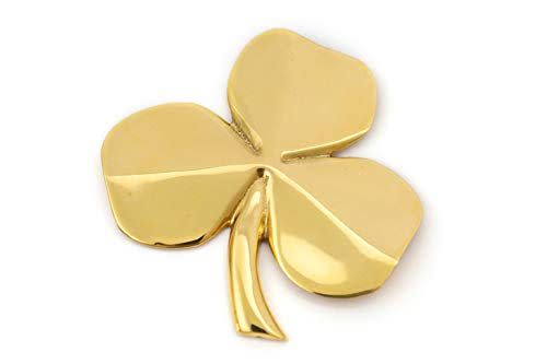 3) Brass Shamrock Wall Hanging