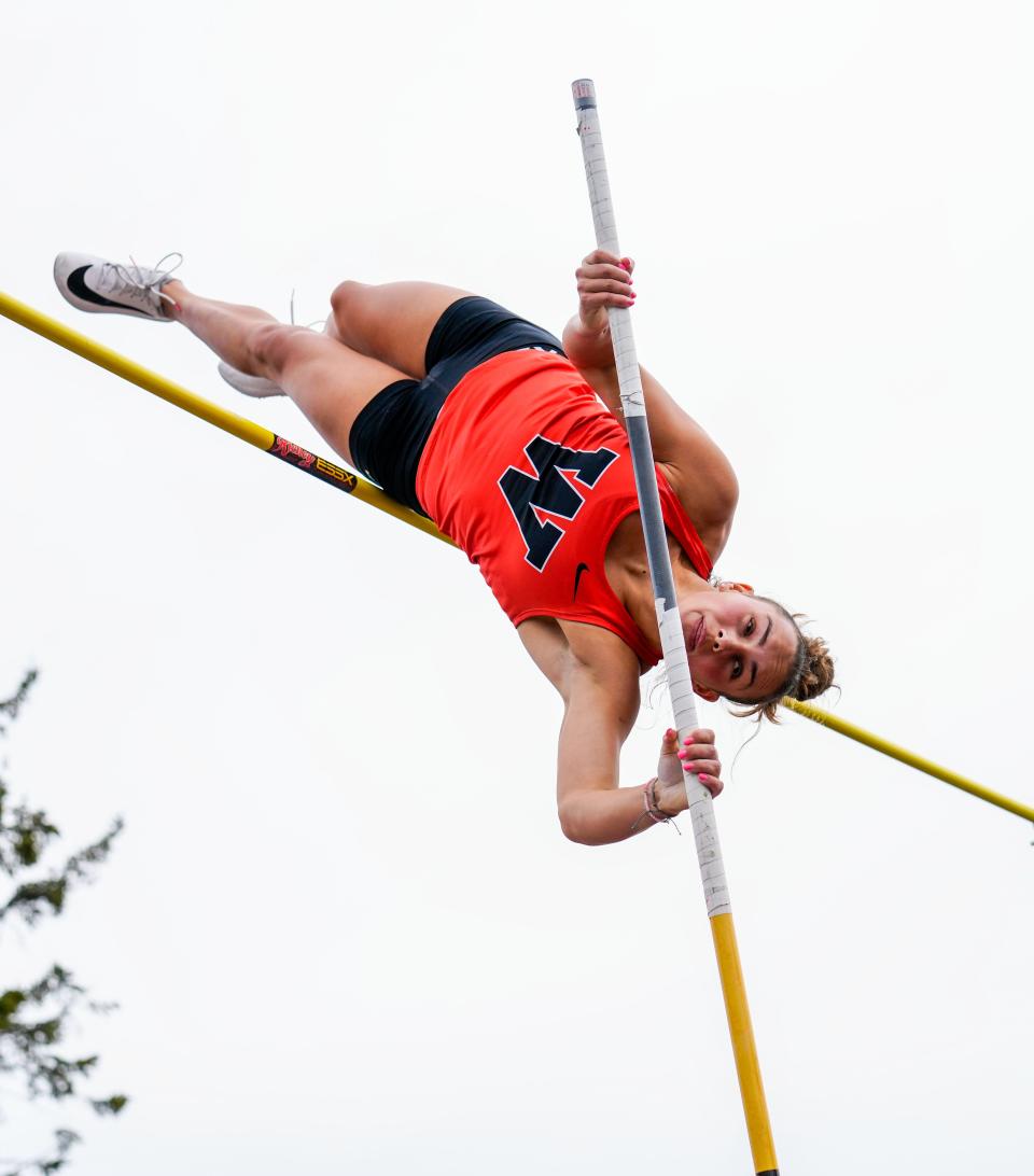 West De Pere's Eliza Aitken has the state's top leap in the pole vault this season and leads the area's top performers in this week's track and field honor roll.