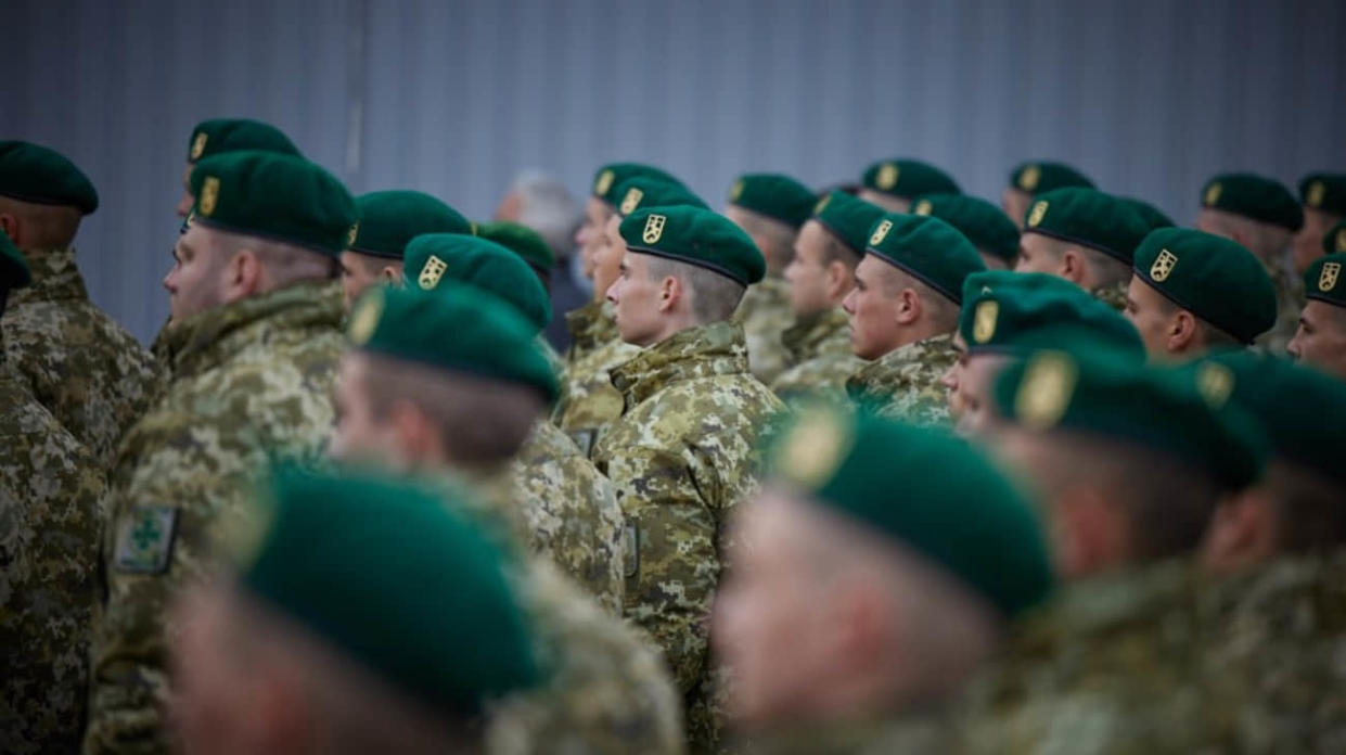 Border guards of State Border Guard Service of Ukraine. Stock photo: Ukraine's President's office